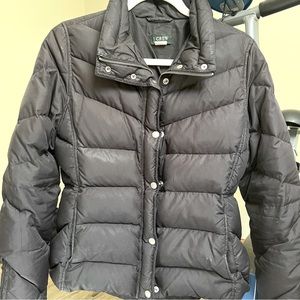 Women’s J. Crew Chateau Short Black Puffer | Size: M |